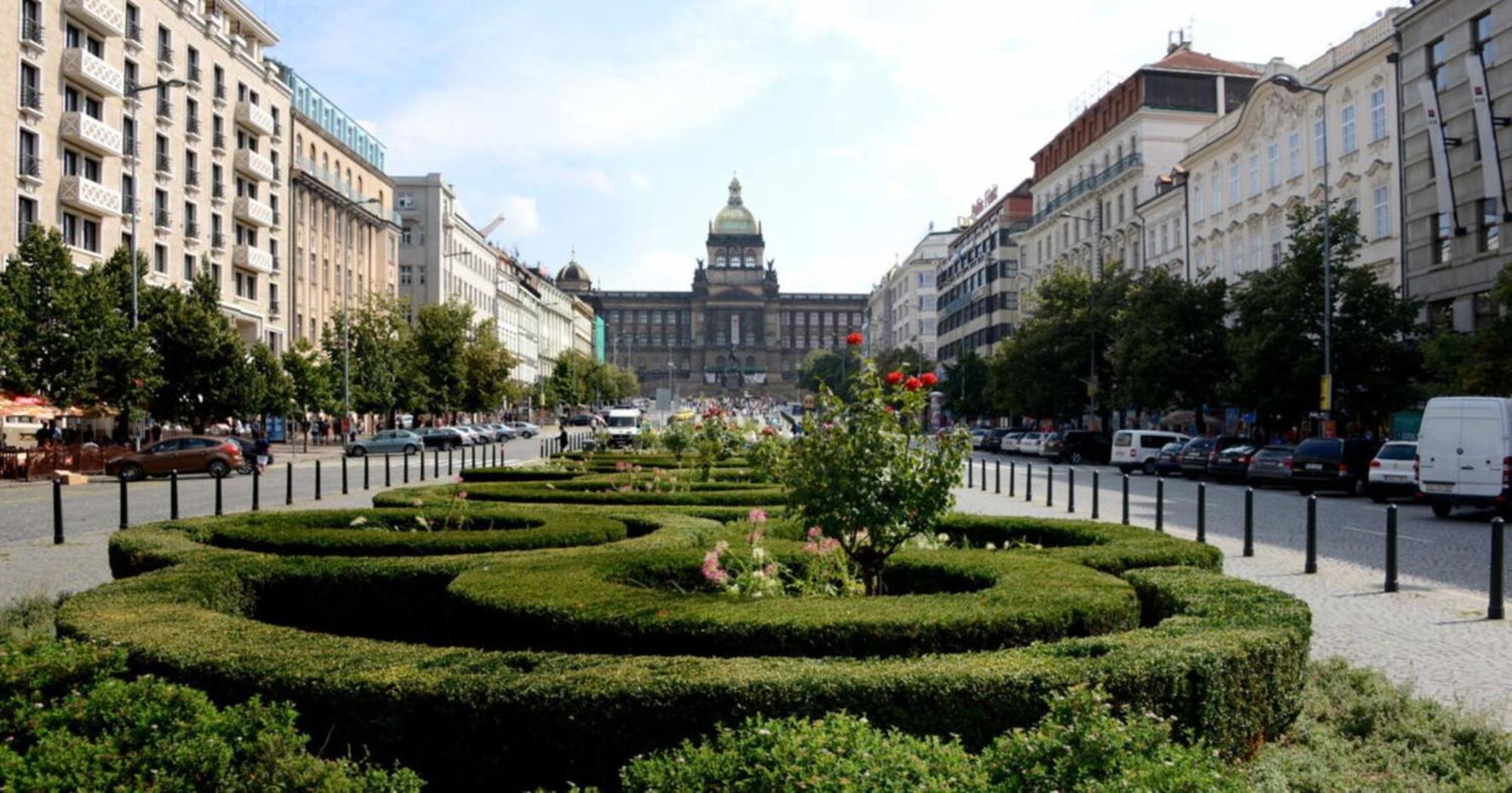 Terrace apartment in Malostranské náměstí Praga Exterior foto